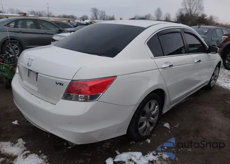 2009 Honda Accord 3.5 Ex-L from USA, damaged, VIN 1HGCP36839A049838